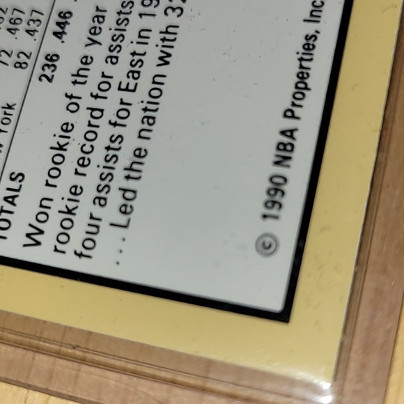 MENENDEZ BROTHERS card. Mark Jackson. 1991. NBA HOOPS - Picture 5 of 5